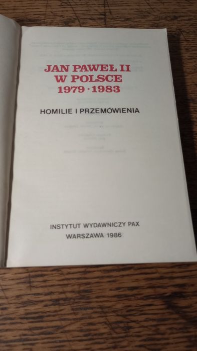 Jan Paweł II w Polsce. 1979. 1983.