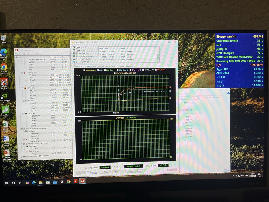 ПК i5-4670 / GTX 1060 6GB / 16GB RAM / SSD+HDD