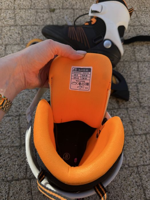 Rolki K2 Alexis 80, 39, jak nowe