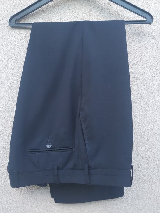 Eleganckie spodnie z wełną 176/94/A