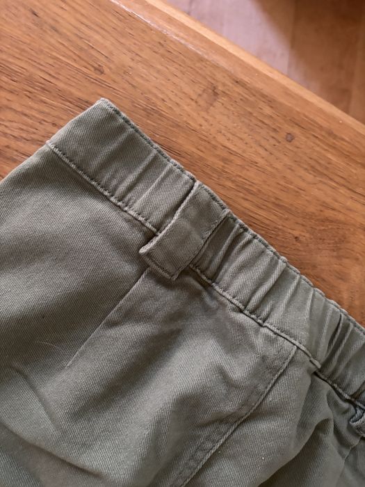 Dżinsowa spódniczka cargo khaki