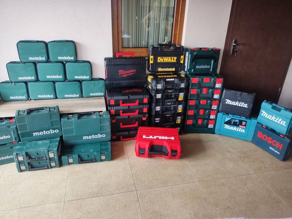 АКБ девольт Кейс чемодан ящик для инструмента. Метабо, Бош.: 950 грн ...