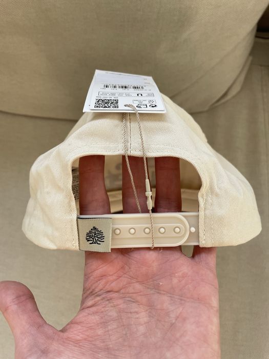 Boné/cap creme e castanho unissexo da Springfield