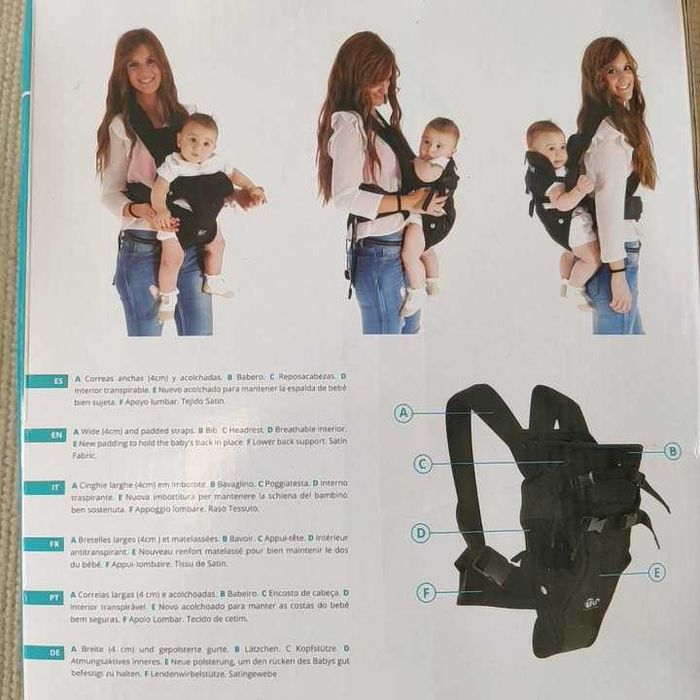 Marsúpio MS com 3 posições (NOVO)