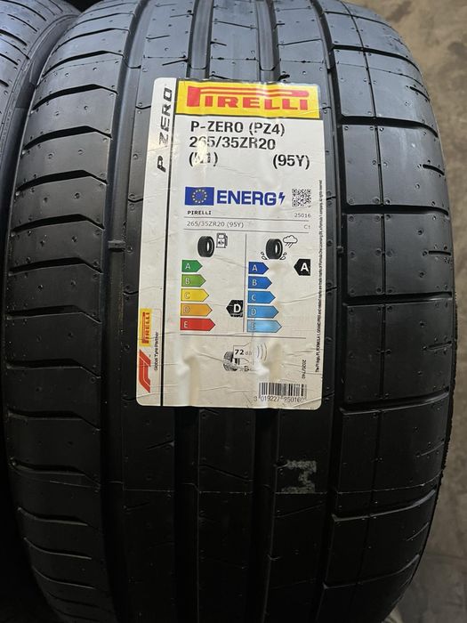 265/35/20 R20 Pirelli PZero PZ4 N1 4шт нові
