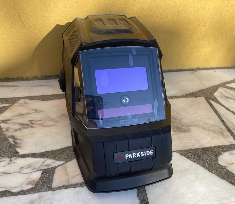 Capacete de soldadura automático PARKSIDE - Novo