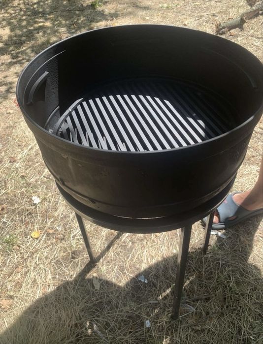 Гриль барбекю коптильня