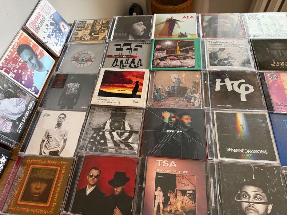 Muzyka CD; Rap Polski / Zagraniczny; Pop; R&B; Różne