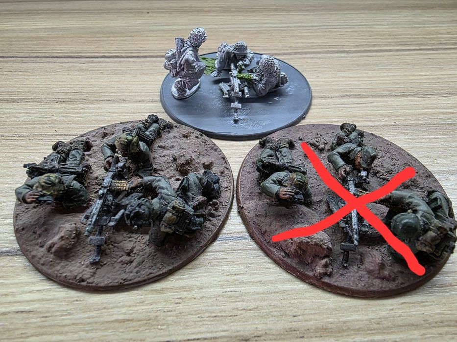 Bolt action 3ed: 2x German medium MG42