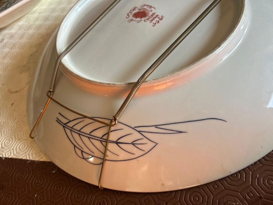 Prato vintage decorativo japonês