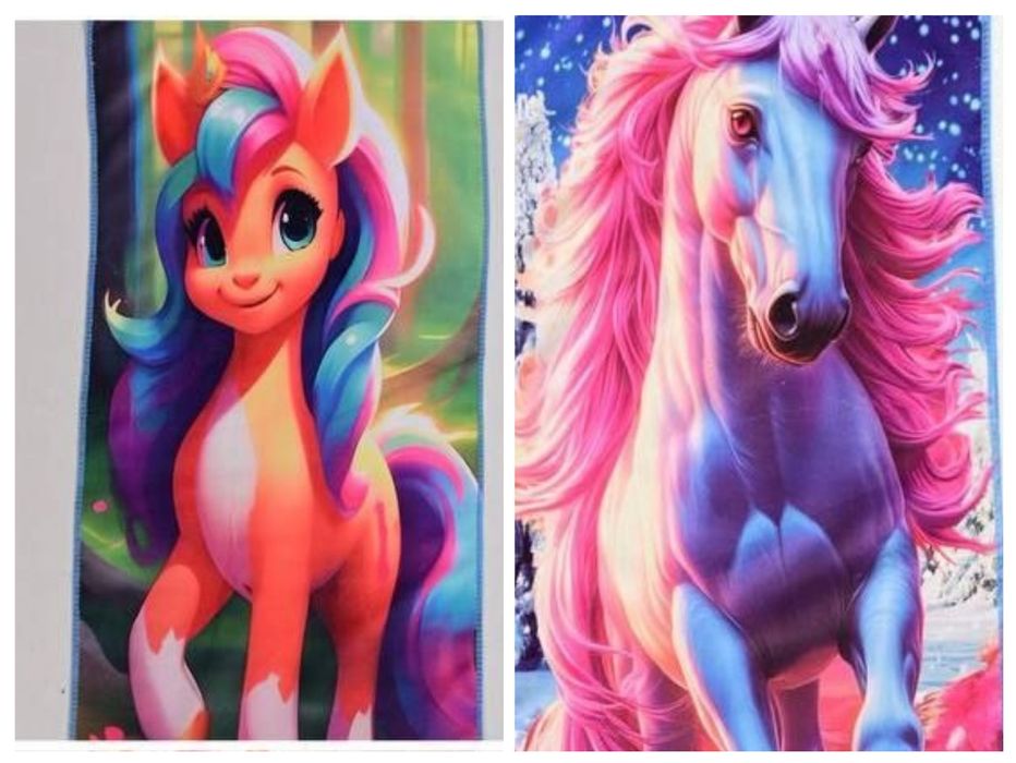 Рушник кухонний  мікрофібра З принтом Кінь