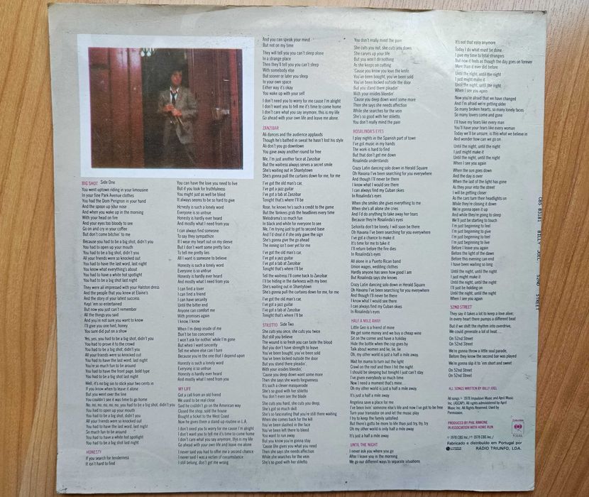 Billy Joel - 52nd Street (disco vinil)