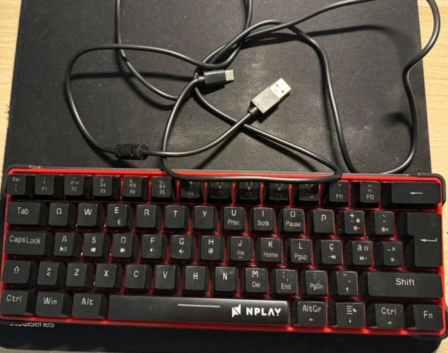 Teclado Nplay com luz