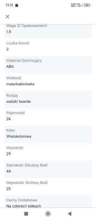 Walizka piesek na kółkach dla dzieci