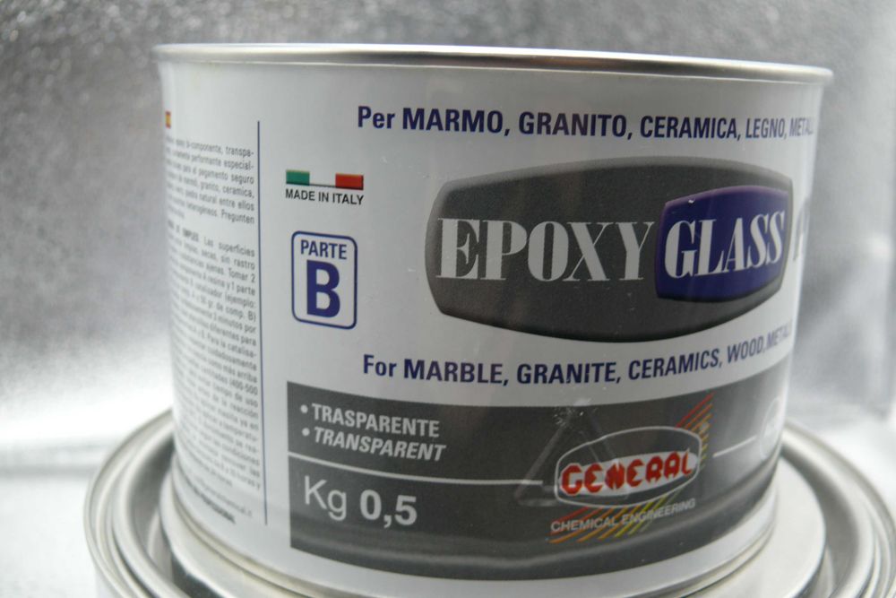 Resina epóxi transparente