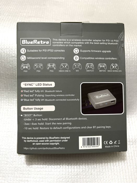 Adaptador wireless PS1/PS2