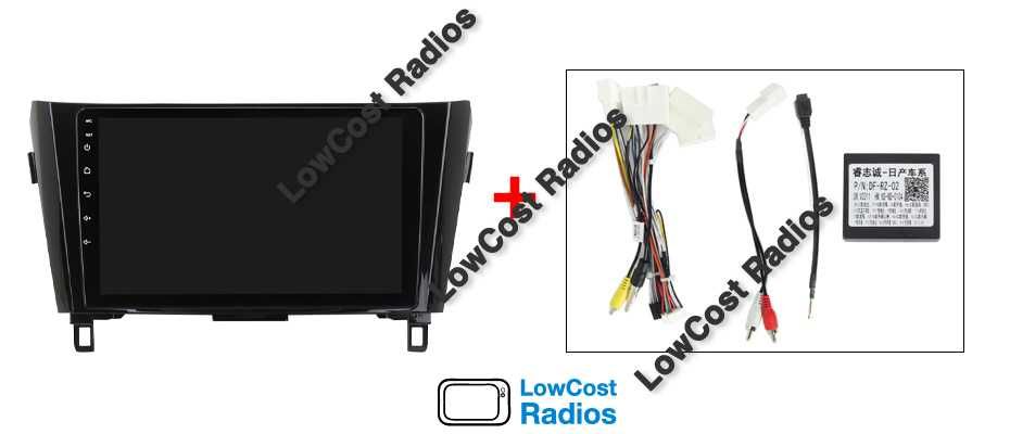 Rádio 2DIN 10" Nissan QASHQAI 2 - J11 (2013 a 2017) • Android 15 | CARPLAY • ANDROID AUTO
