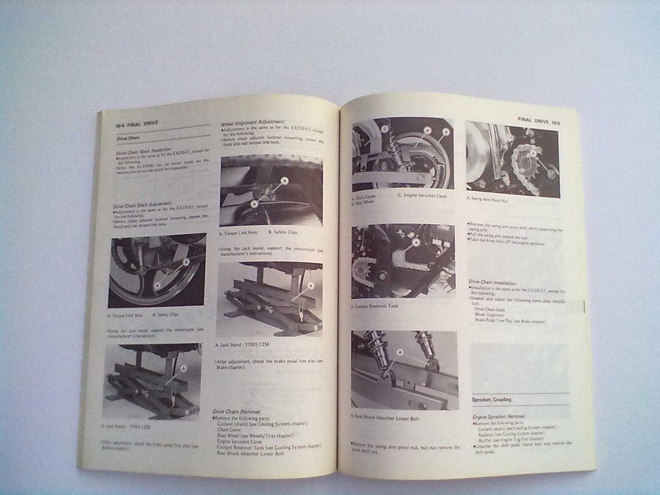 Manual Técnico Oficial Kawasaki 250HS ELIMINATOR 250
