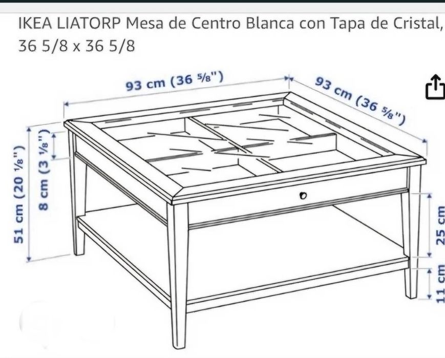 Mesa Liatorp ikea