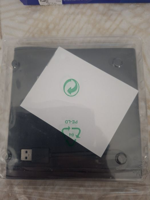 Leitor dvd usb 3.0 novo