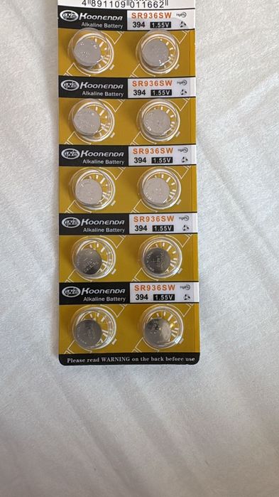 Pilhas para relógio da marca Swatch