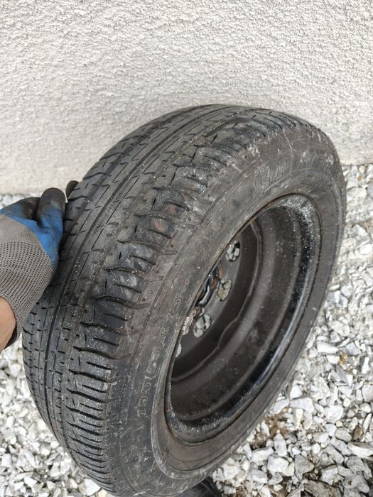 Koło zapas felga opona dojazdówka 5x100 r 15