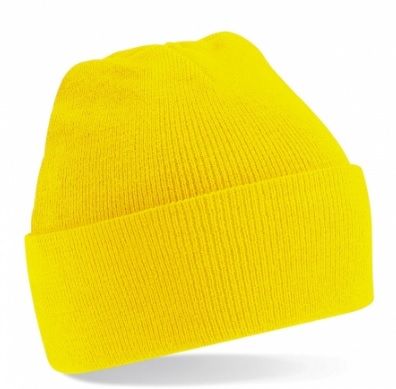 Czapka Czapki Beanie żółta Beechfield 100 sztuk 300zł