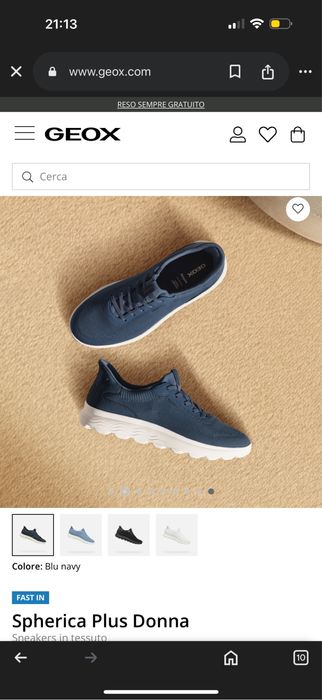 Geox кроссівки кеди