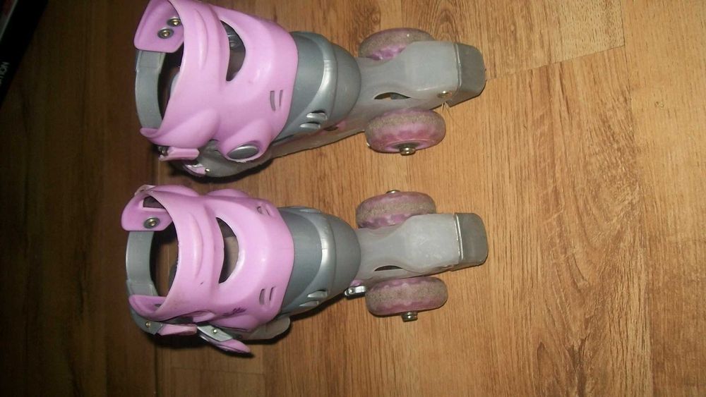 łyżworolki rolki dla dzieci lub większe niebieskie 33-34