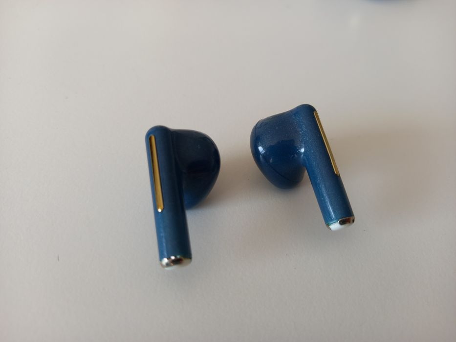 Auriculares Sem Fios wwJBL - Azul e Dourado