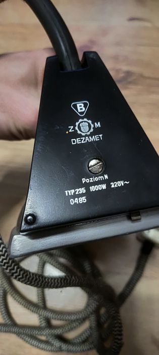 Żelazko dezamet  typ235 prl