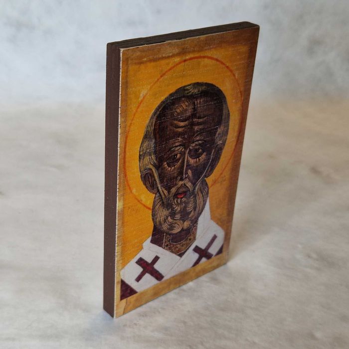 "Święty Mikołaj" – Biskup cudotwórca  Jerzego Nowosielskiego sacrum