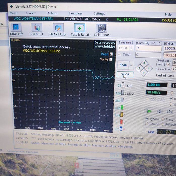 Продам зовнішній жорсткий диск 2,5ʼʼ 500ГБ