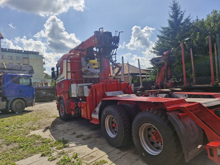Scania r560 6x4 do drewna