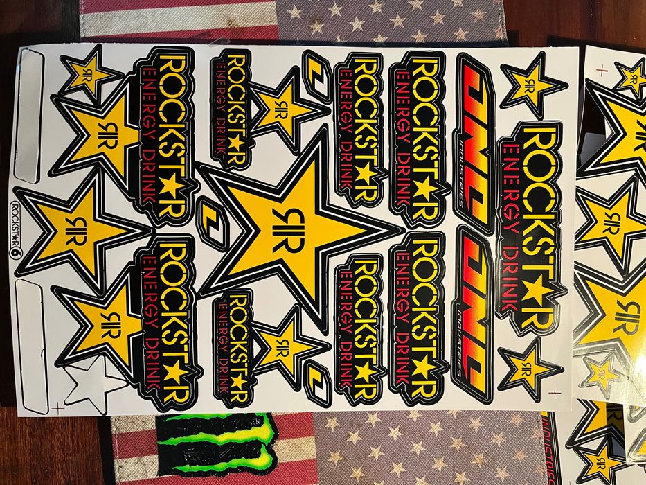 Autocolantes Rockstar Novos