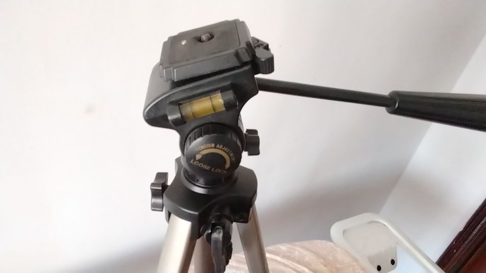 Tripé de máquina de fotografia