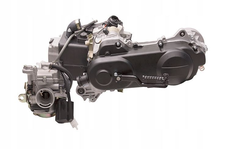 silnik poziomy 139qmb 139 qmb na koło 12 80cc 4t pokrywa 430mm krótki wałek