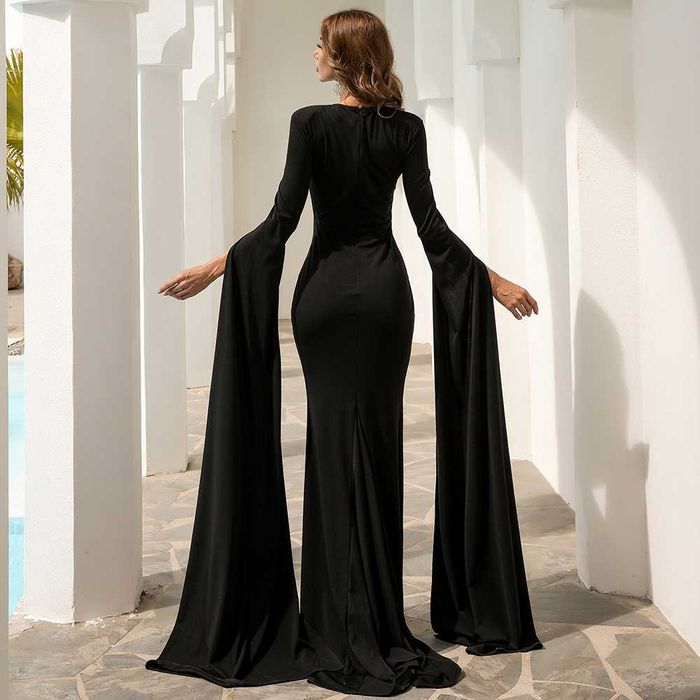 vestido longo e bonitp