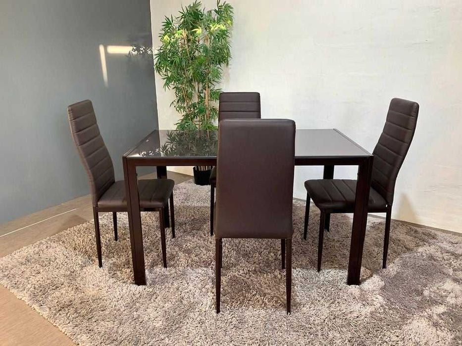 oferta mesa e 4 cadeiras novas envio gratis