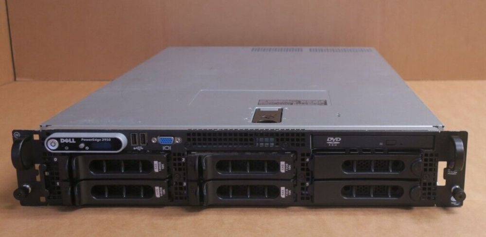 Servidor Dell PowerEdge 2950 com HD's