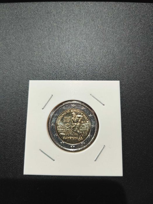 moeda 2€ eslovaquia hoquei no gelo 2025 unc