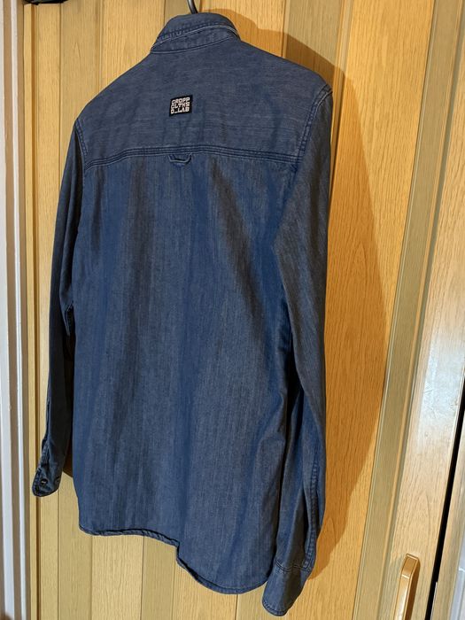 Denim shirt. Jeansowa, gruba koszula Cropp - S/M