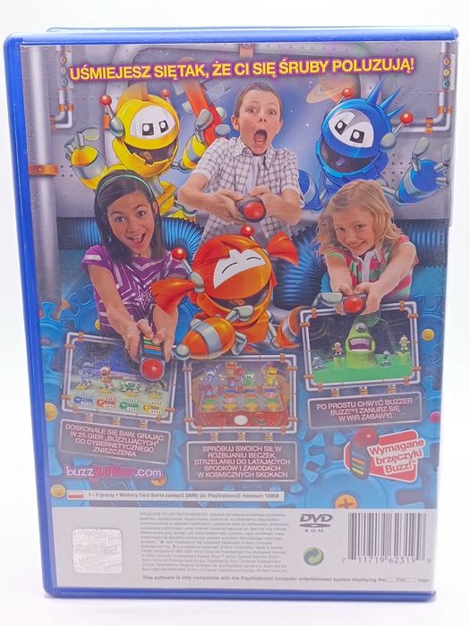 GRA Buzz Junior: Zabawa Robotów Wersja PL NA PS2 3979/09