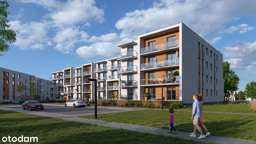 2-pokojowe mieszkanie 37m2 + balkon Bez Prowizji