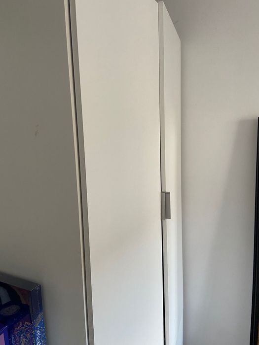 Armario branco essen 2 portas 2 gavetas