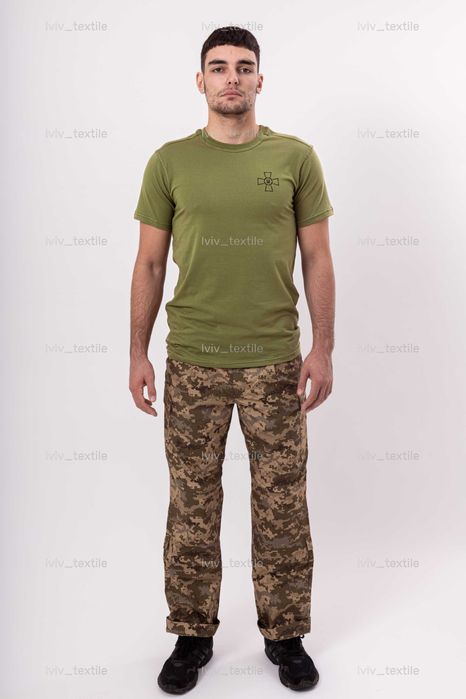 Футболка військова ЗСУ (олива,піксель,койот,мультикам,хакі)