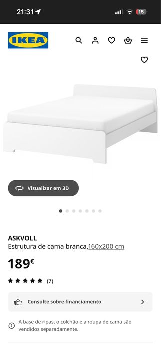 Vendo cama ikea