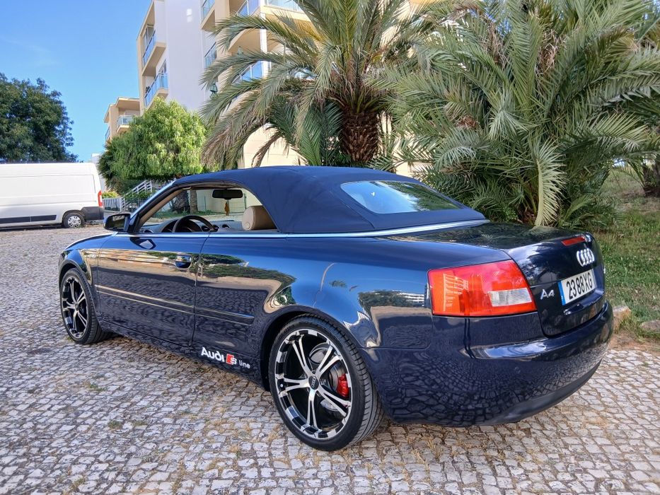 Oportunidade audi a4 2.5tdi descapotável em ótimo estado