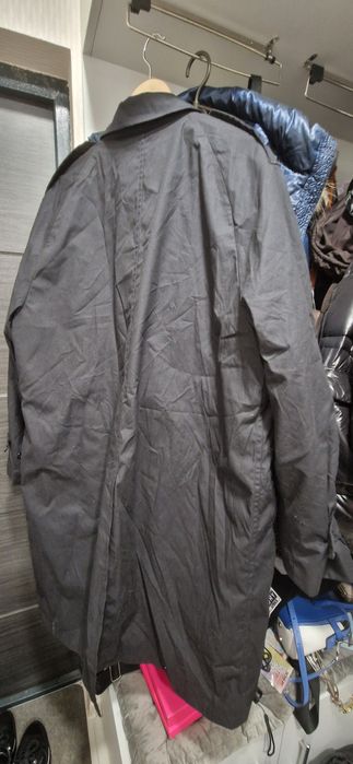 Пальто-плащ мужское новое 54-56 размер с подстежкой мех
