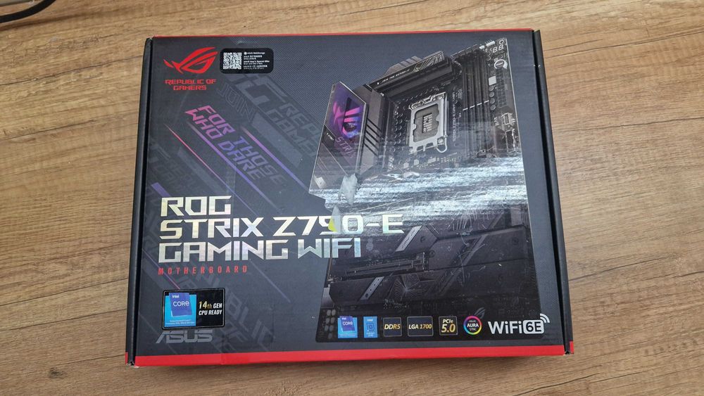 Płyta główna ASUS ROG STRIX Z790-E GAMING WIFI box gwarancja 406059